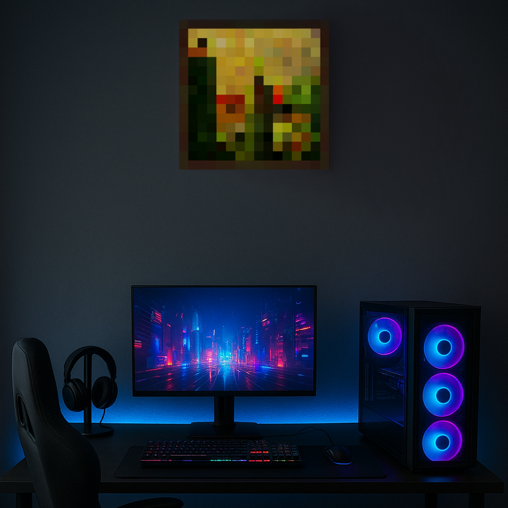 Plakat Minecraft Alban
