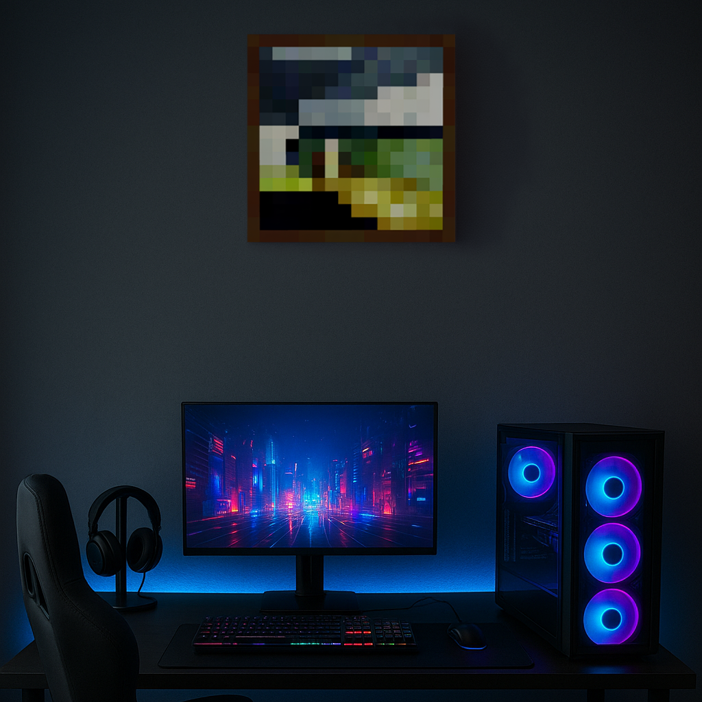 Plakat Minecraft Aztec2