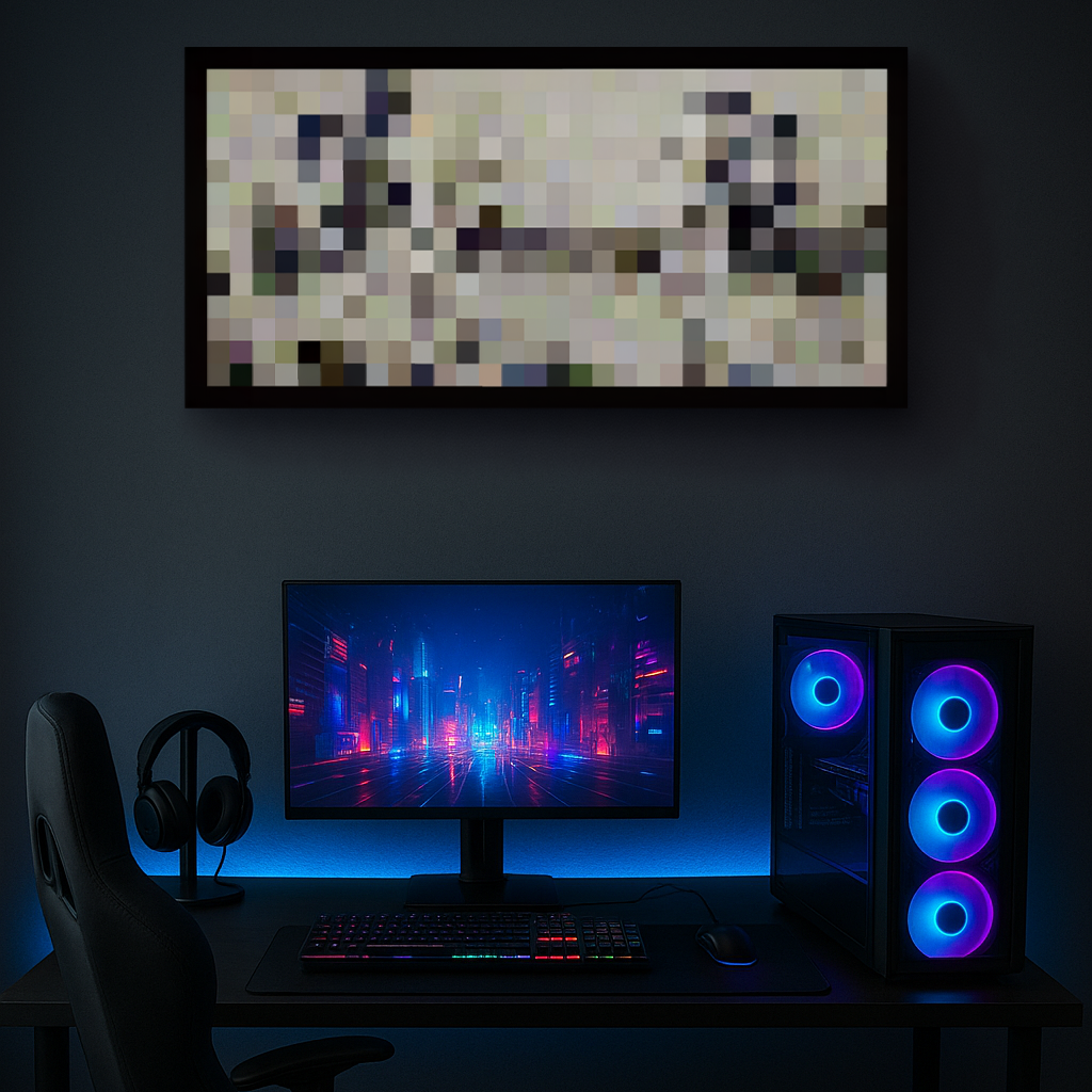 Plakat Minecraft Courbet