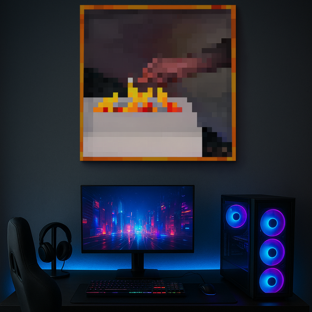 Plakat Minecraft Match