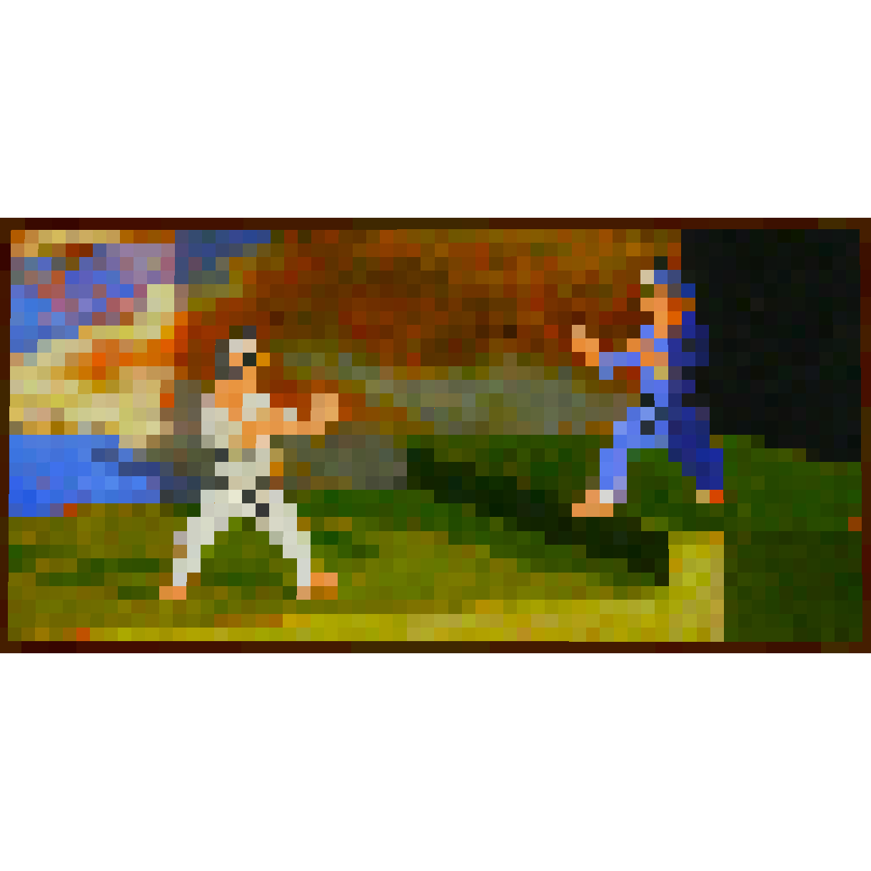 Plakat Minecraft Fighters