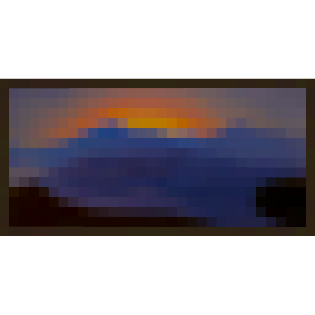 Plakat Minecraft Sunset