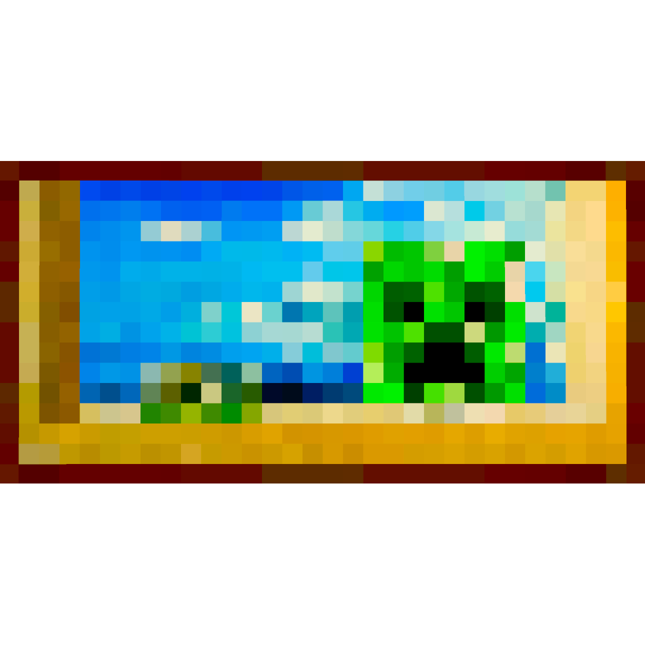 Plakat Minecraft Creebet