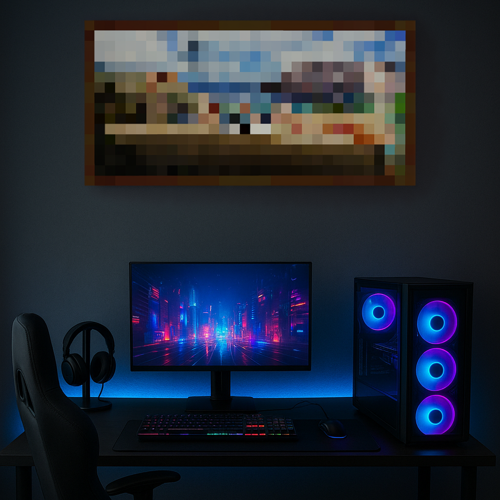 Plakat Minecraft Pool