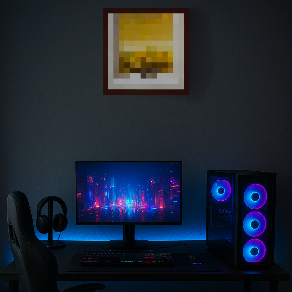 Plakat Minecraft Wasteland