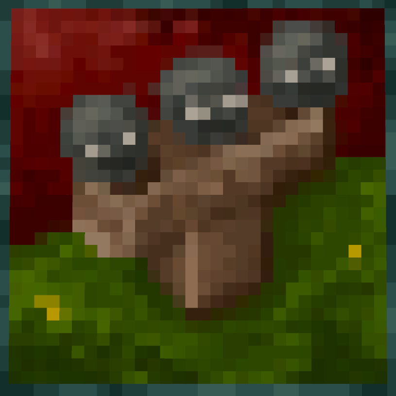 Plakat Minecraft Wither